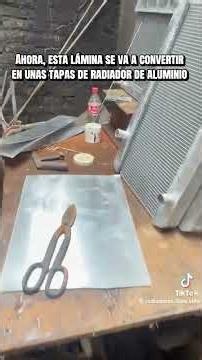 Fabricación de tanques de aluminio a radiador de Tsuru GS Americano en Radiadores DINA