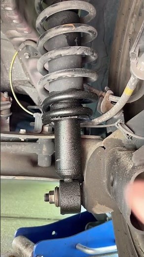 The easiest way to spot a bad strut or shock