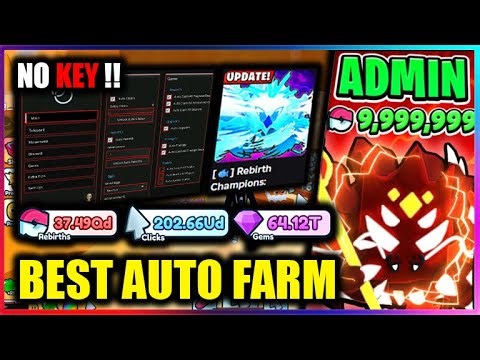 [⚡BEST] Rebirth Champions: Ultimate Script - Auto Farm, Click, Rebirth & More (KEYLESS)