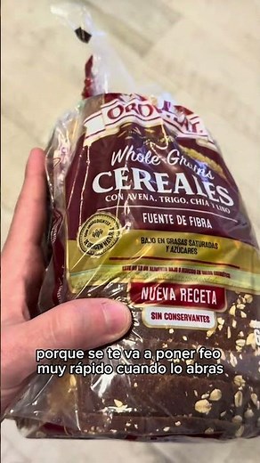 Oroweat whole wheat bread without preservatives. Caution!