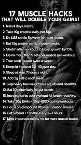 17 Muscle Hacks That Will DOUBLE Your Gains! Follow Lars Langen to double your gains before summer! #musclehacks #gymhacks #workouthacks #musclesecrets #musclegain #musclegains #traininghacks #fitnesshacks | Lars Langen