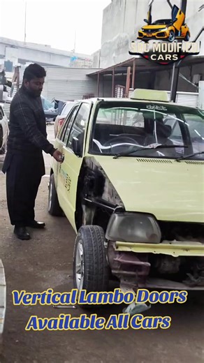 Suzuki Mehran Modified & Lambo Doors Kit Installation Specialist #MehranModified #LamboDoors #ModifiedCars #SbcModifier #RestorationCars
