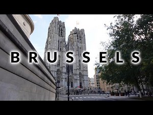 Experience the REAL Brussels like a local. Virtual Tour 4K of the Belgian Capital