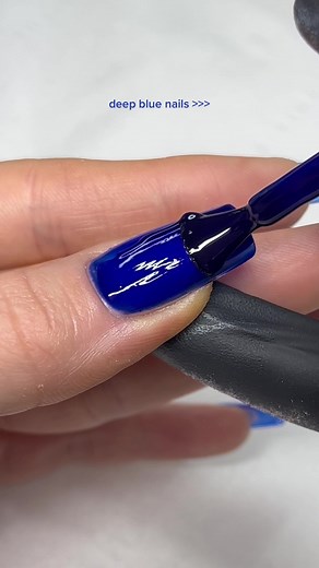 Shade: Ocean by Maison Blanc Nail Painting Tutorial