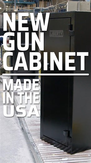 3K views · 29 reactions | It’s a space-saving, steel-built, USA-made cabinet that’s perfect for responsible storage. If it’s not on your radar yet—it should be. Click the link in below to order yours today: https://bit.ly/4mDhqRv #usa #madeinusa #new #incaseyoumissedit #protection #gunstorage #gun | Liberty Safe | Facebook