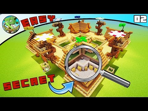 4-Player Survival Base (Minecraft EASY Build #2)