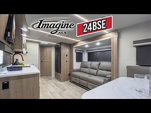 2024 Grand Design Imagine XLS 24BSE Walkthrough - Perfect Travel Trailer for a Small Family!