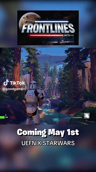 FRONTLINES - UEFN X STARWARS coming May 1st #starwars #fortnite | star wars fortnite