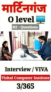 M1 : Information Technology Tools And Network Basics 🖥️📚 | O level Related Question | Vishal Sir