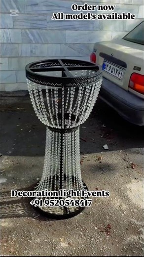 Crystal chandelier stand || #views #wedding #shortvideo #ytshorts #youtubeshorts #trending #explore