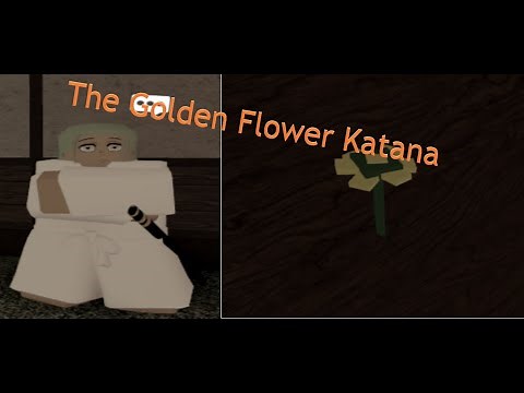 THE NEW GOLDEN FLOWER KATANA IN BLOOD SAMURAI 2 - HOW TO GET IT AND SHOWCASE