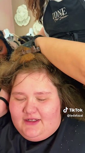 Dematting Matted Hair After PPD at Tone Hair Salon
