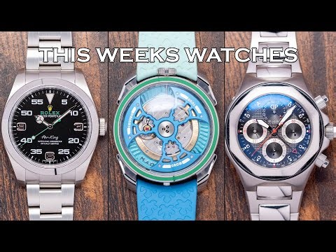 This Weeks Watches - Rolex Airking, MB&F M.A.D.1S, Girard Perregaux Laureato EVO3 & More [EP245]