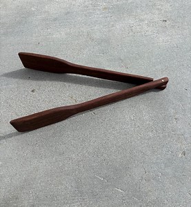 Salad Tongs, Springy Wood Tongs, Lunch Serving Bowl Tongs. - Etsy
