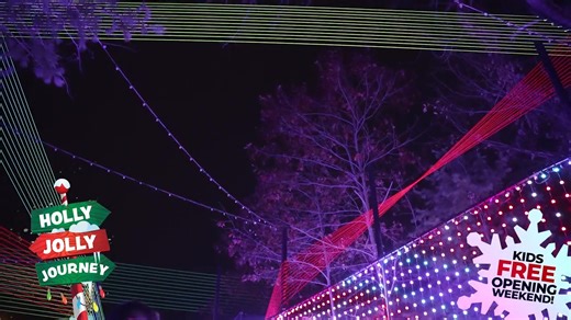 Introducing Holly Jolly Journey, New England's Greatest Holiday Light Show! The Grand Opening is on Nov. 29th. Kids 12 and under are FREE to celebrate our opening weekend from 11/29 to 12/1. We are in Litchfield, NH, only 5 minutes from Manchester and 45 minutes north of Boston. www.hollyjollyjourney.com #HollyJollyJourney #HolidayLights #holidaylightshow | Holly Jolly Journey
