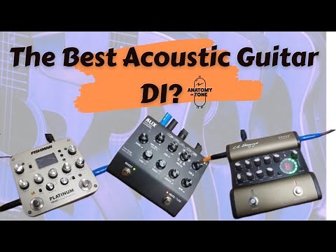 Best Acoustic Guitar Preamp and DI – Fishman Platinum, LR Baggs Venue, Modtone, Grace Alix Compared!