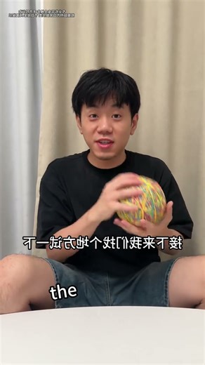 Make a ball with a rubber band#funny