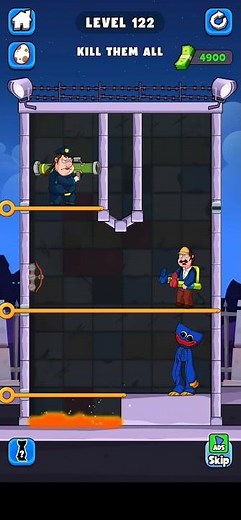 huggy wuggy pin - poppy play time chapter 2 😨 dangerous #shorts #huggywuggy #gaming #youtubeshorts