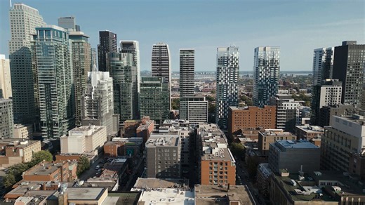 Buildings, City, Downtown. Free Stock Video