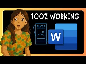 How To Make Flyer In Microsoft Word EASY