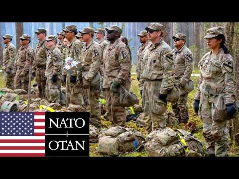 U.S. Army, NATO: Soldiers and Armored Vehicles in Lithuania