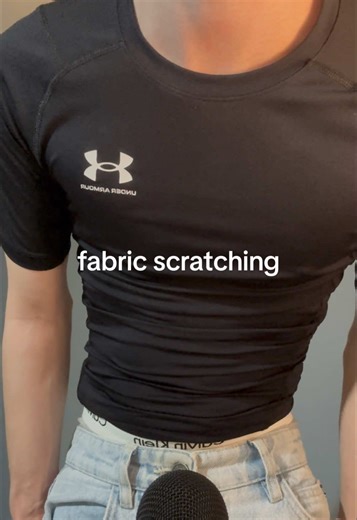 ASMR Boyfriend: Fabric Scratching for Relaxation