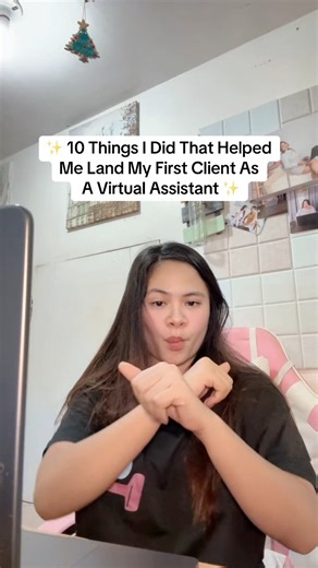 Do this to help you land a client as a virtual assistant. ✅✨ #freelancers #freelancer #socialmediamanager #fyp #virtualassistantcoach #foryouシ #foryoupageシ #fypシ゚viral #fbreelsvideo #fbreelsfypシ゚ #fblifestylechallenge | Your Best Virtual Assistant