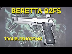 Beretta 92FS Troubleshoot: Slide Does Not Lock Back After Last Round Fired
