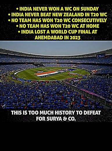 It will not be easy for Team India 🙌🏻