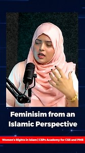 Feminism from an Islamic Perspective: Women’s Rights in Islam | CSPs Academy for CSS and PMS FREE On-Campus CSS-2026 Seminar ✨ 📅 Date: 17 May (Saturday) ⏰ Time: 5:30 PM 📍 Location: CSPs Academy, G-10 Markaz, Islamabad 🔗 Register Now: 0316-5701593 💬 Join Our CSS-PMS Community for Updates: https://chat.whatsapp.com/LaPvayNNJkmFMcqfk3IGFQ #CSSExam #CSS2026 #CSPsAcademy #CSSPreparation | CSPs - Civil Services Preparatory School