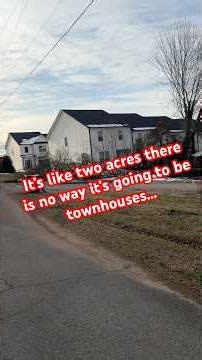 How ridiculous overdevelopment is getting in the south…#smalltownamerica #gentrification #smalltown