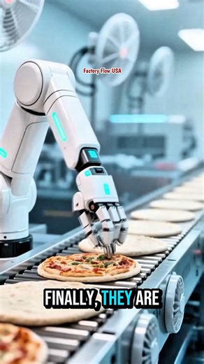 How Pizza Is Made | Pizza Factory Process #shorts