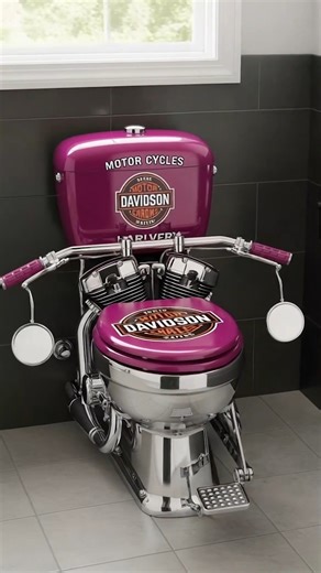 Meet the Harley-Davidson Inspired Toilet by AI 🏍️🚽 | Gaming Pop