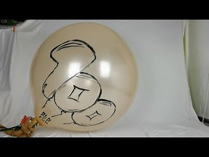 100 - blow and pop huge special 100th video balloon