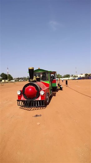 Balade en train à Ouaga 2000