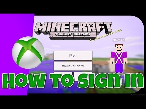 How to sign into Xbox Live (Minecraft PE 0.15.2)