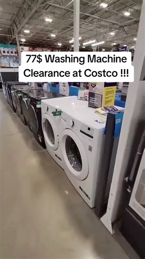 LG washers are on a huge clearance sale right now at costco! #deals #dealsforyoudays #discount #cleaner #momtok