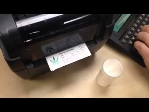 Medical Cannabis Labels - Compact THC Printer