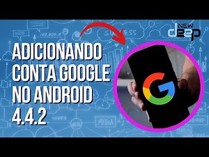 Como adicionar conta Google no celular ou tablet com Android 4.4.2 | Samsung Galaxy Tab 3 | SM-T210