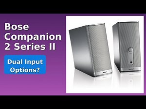 REVIEW (2026): Bose Companion 2 Series II. Features.