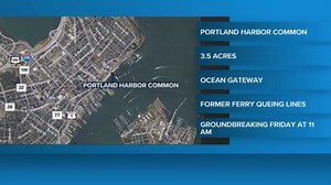 Crews with the City of Portland breaking ground on new park this Friday