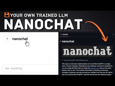 NanoChat - Your OWN OpenSource LLM! No More Gemini, GPT, Claude and DeepSeek