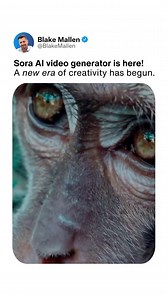 👇What you need to know👇 🔹 What is Sora? An AI video generator that creates mind-blowing videos in seconds. From cinematic scenes to abstract visuals, it uses advanced tech to handle motion, texture, and storytelling. 9 months after its initial announcement Open AI surprised everyone with its recent public release. Like any tool - it has a learning curve. But early examples showcasing it’s potential are mind-blowing! 🔹 Key Features: • Prompt-Based Creation: Type it, and Sora makes it real. • 