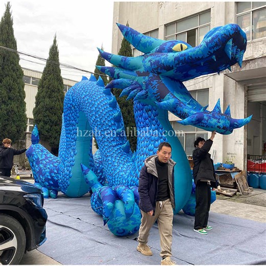 Giant Inflatable Dragon Model Cartoon Model for Outdoor Advertising