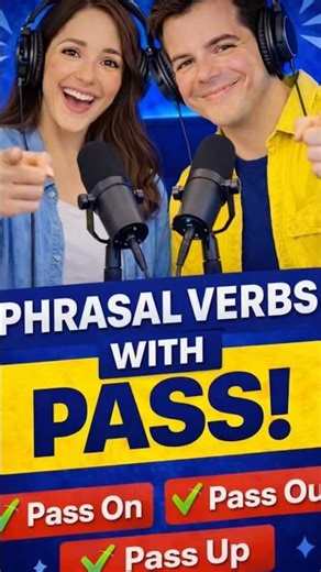Master PASS Phrasal Verbs in 20 seconds 😊 #phrasalverbs #lewr #learnenglish #english