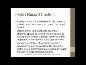 RADT 101 Health Records and Health Information Management