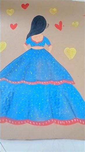 Student work |#art #satisfying #school #children #drawing #postercolour #easy #simple #girl