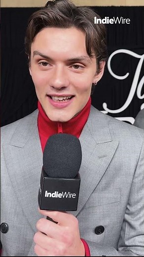 Louis Partridge on His Role in "Jay Kelly"