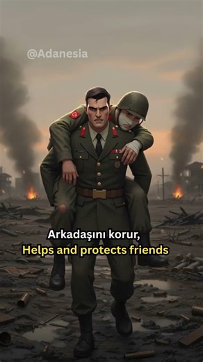 Asker sabah erken kalkar, Soldier wakes up early, #türkçeöğreniyorum #easyturkish #foreignlanguage