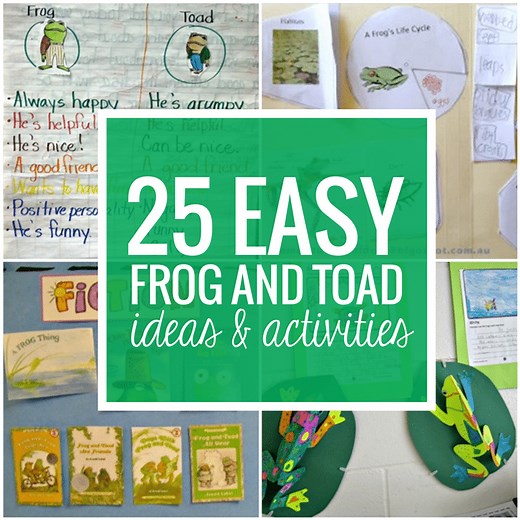 25 Easy Frog and Toad Ideas and Activities - Teach Junkie
